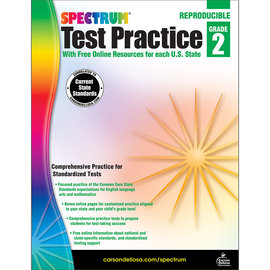 Carson-Dellosa Publishing Group SPECTRUM TEST PRACTICE GR 2