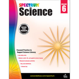 Carson-Dellosa Publishing Group SPECTRUM SCIENCE BOOK GRADE 6
