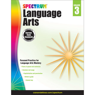 Carson-Dellosa Publishing Group SPECTRUM LANGUAGE ART BOOK GRADE 3