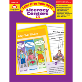 Evan-Moor Literacy Centers Grades 2-3