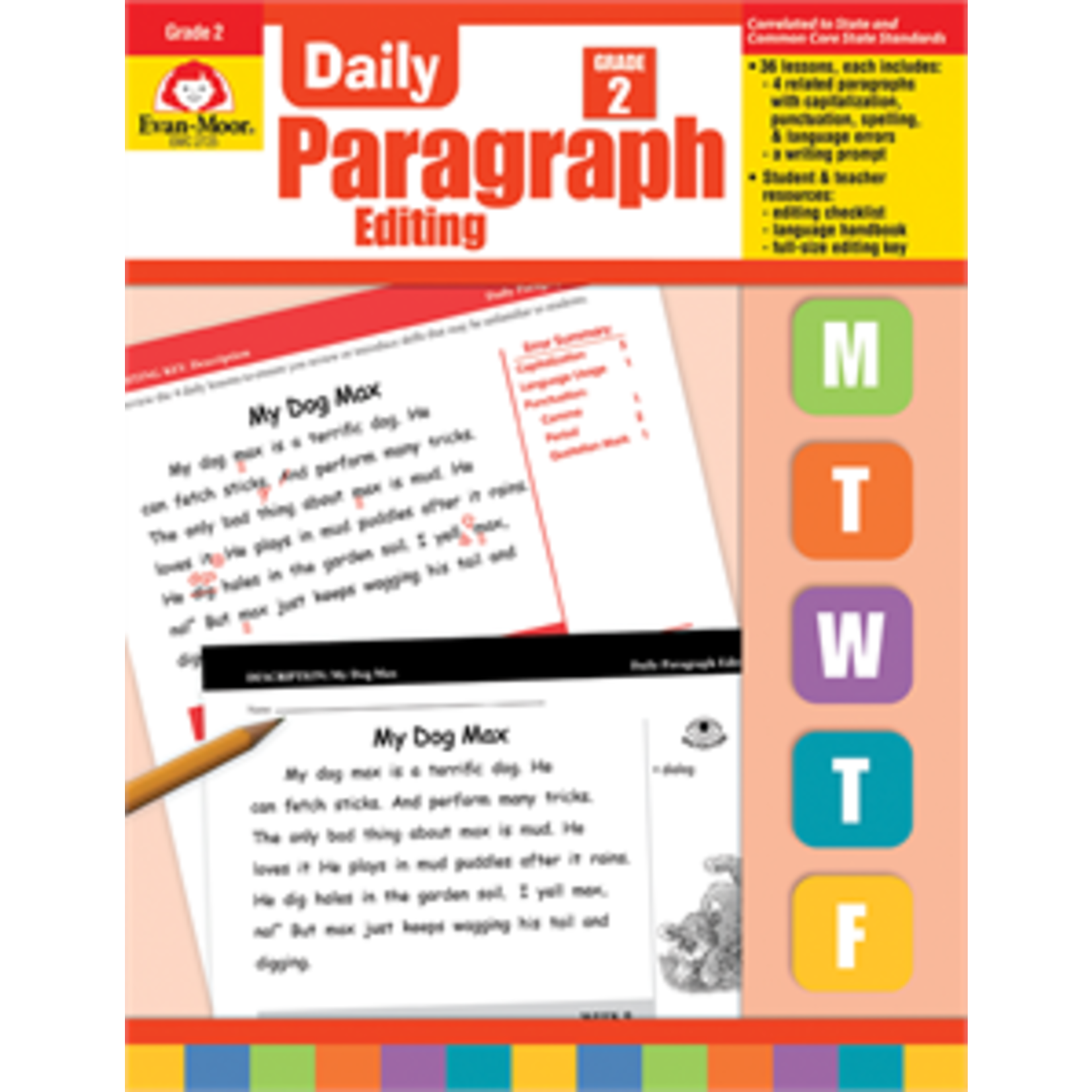 Evan-Moor DAILY PARAGRAPH EDITING GR 2 [EMC2725]