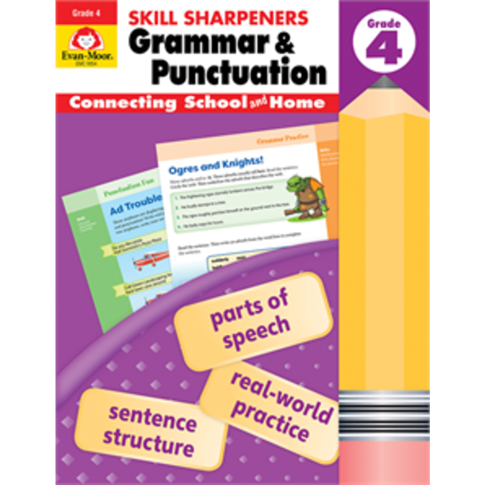 Evan-Moor Skill Sharpeners: Grammar & Punctuation Grade 4 [EMC9954]