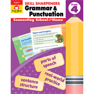 Evan-Moor Skill Sharpeners: Grammar & Punctuation Grade 4
