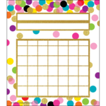 Teacher Created Resources Confetti Incentive Chart Pad [TCR5887]