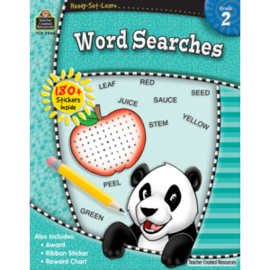 Teacher Created Resources Ready-Set-Learn: Word Searches Grd 2