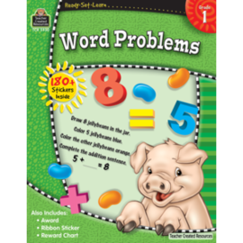 Teacher Created Resources Ready-Set-Learn: Word Problems Grade 1