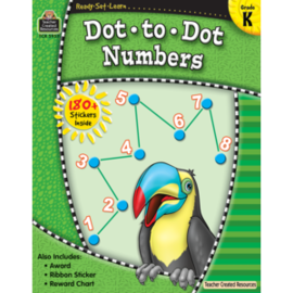 Teacher Created Resources Ready-Set-Learn: Dot-to-Dot Numbers Grd K