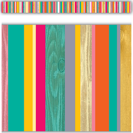 Teacher Created Resources Tropical Punch Straight Border Trim