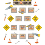 Teacher Created Resources Under Construction Tools for Success Mini Bulletin Board [TCR8744]