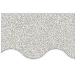 Teacher Created Resources Silver Glitz Scalloped Border Trim [TCR77017]