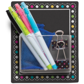 Teacher Created Resources Clingy Thingies Chalkboard Brights Storage Pocket