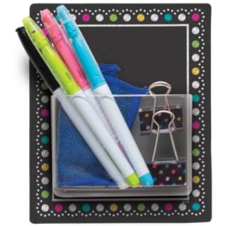 Teacher Created Resources Clingy Thingies Chalkboard Brights Storage Pocket