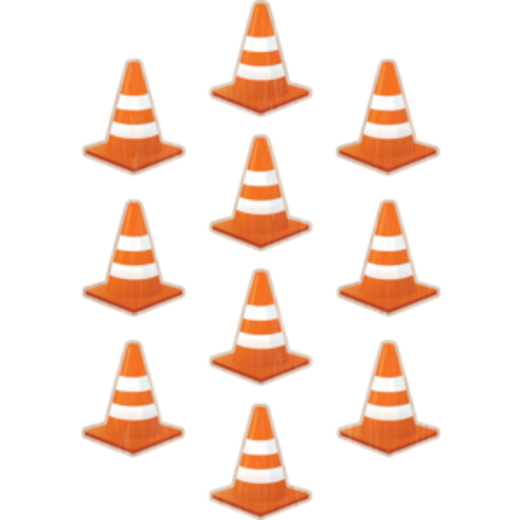 Teacher Created Resources Under Construction Cones Accents [TCR8745]