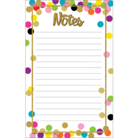 Teacher Created Resources Confetti Notepad