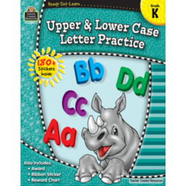 Teacher Created Resources Ready-Set-Learn: Upper and Lower Case Grade K