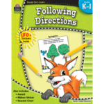Teacher Created Resources Ready-Set-Learn: Following Directions Grade K-1 [TCR5933]