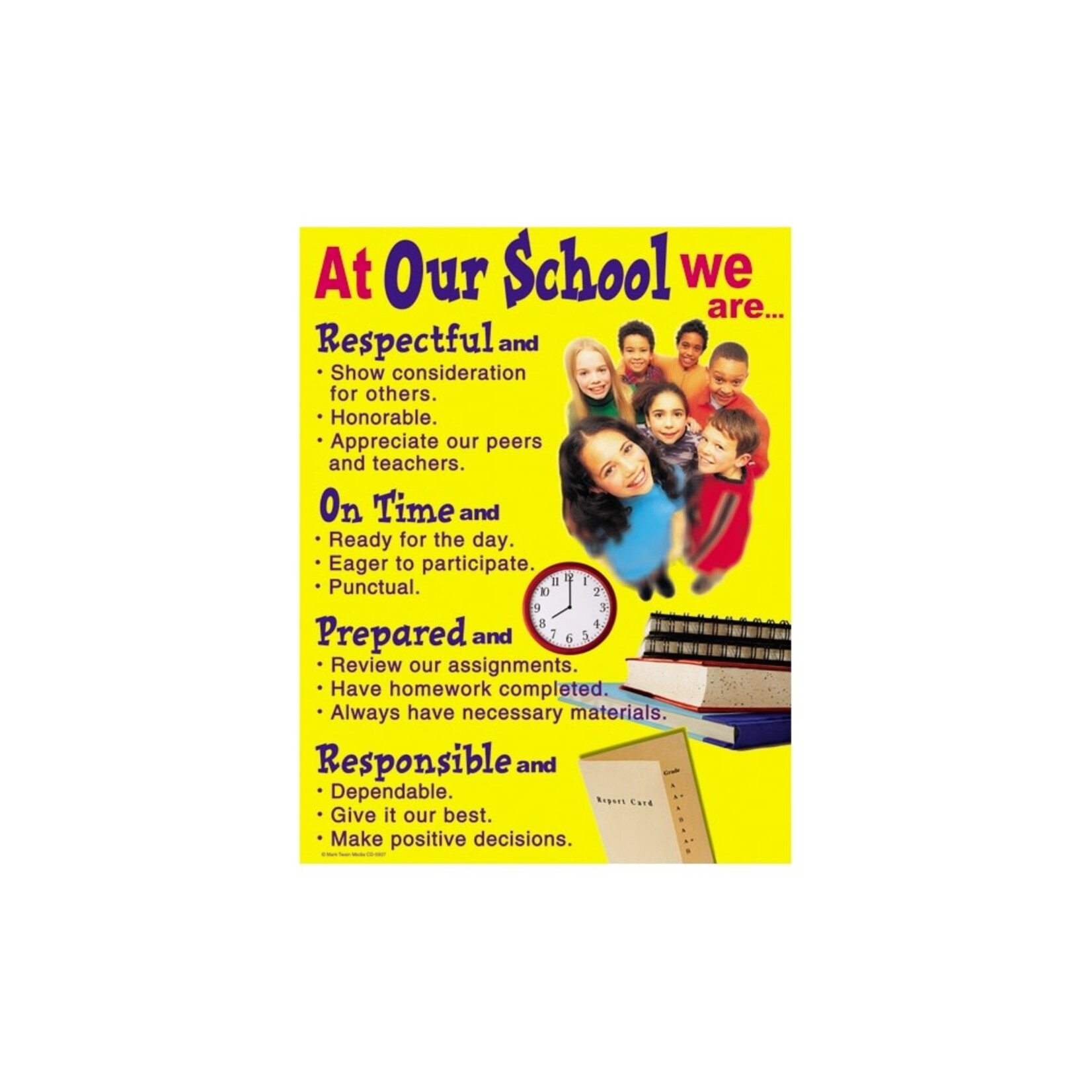 Carson-Dellosa Publishing Group At Our School We Are... Chartlet 17x22 [CD5937] [CD5937]