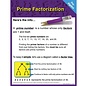 Carson-Dellosa Publishing Group Pre-Algebra: Prime Factorization Chart