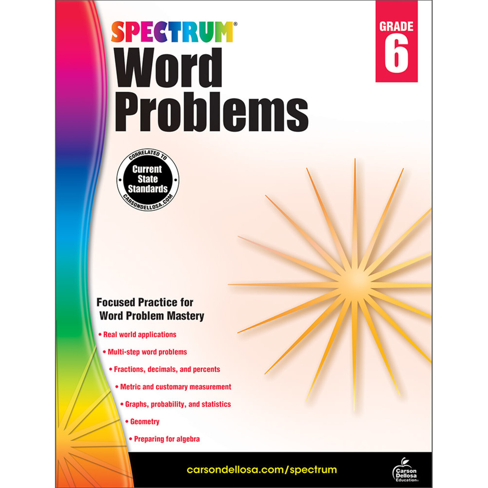 Carson-Dellosa Publishing Group WORD PROBLEMS GRADE 6 [CD704492]