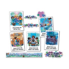 Carson-Dellosa Publishing Group Jesus Loves Me Bulletin Board Set