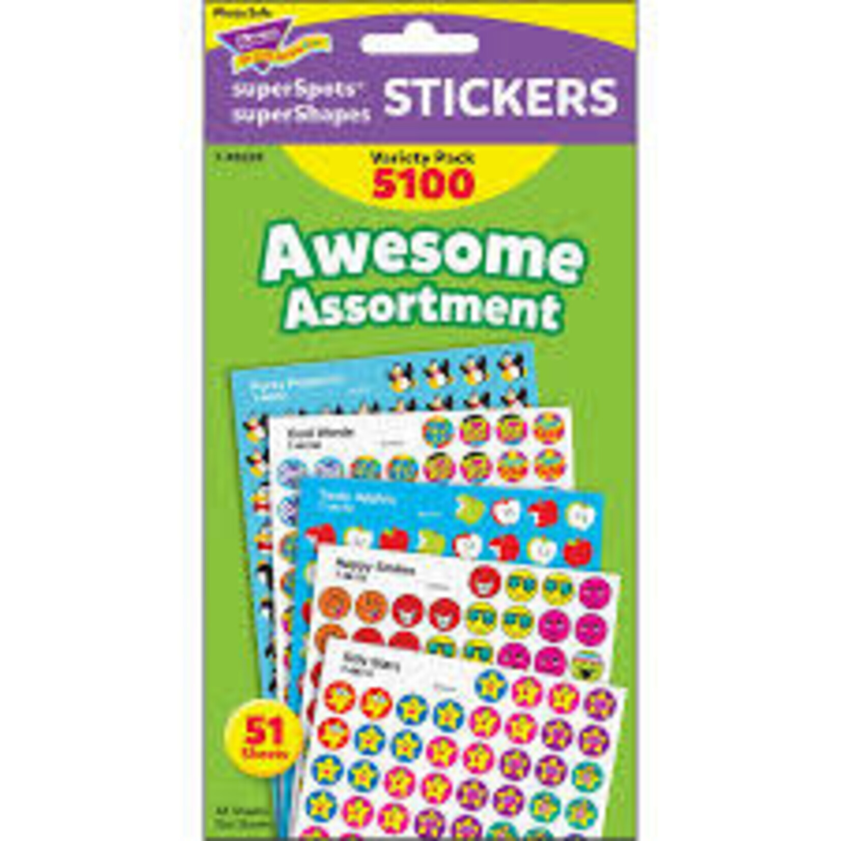 Trend Enterprises Awesome Assortment Terrific Trimmers  [T46826]