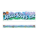 Carson-Dellosa Publishing Group Jesus Loves Me Bulletin Board Border [CD3302]