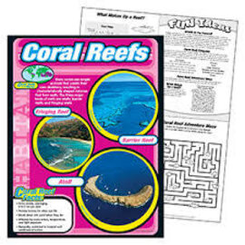 Trend Enterprises Coral Reefs Learning Chart