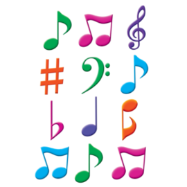 Teacher Created Resources Musical Notes Mini Accents