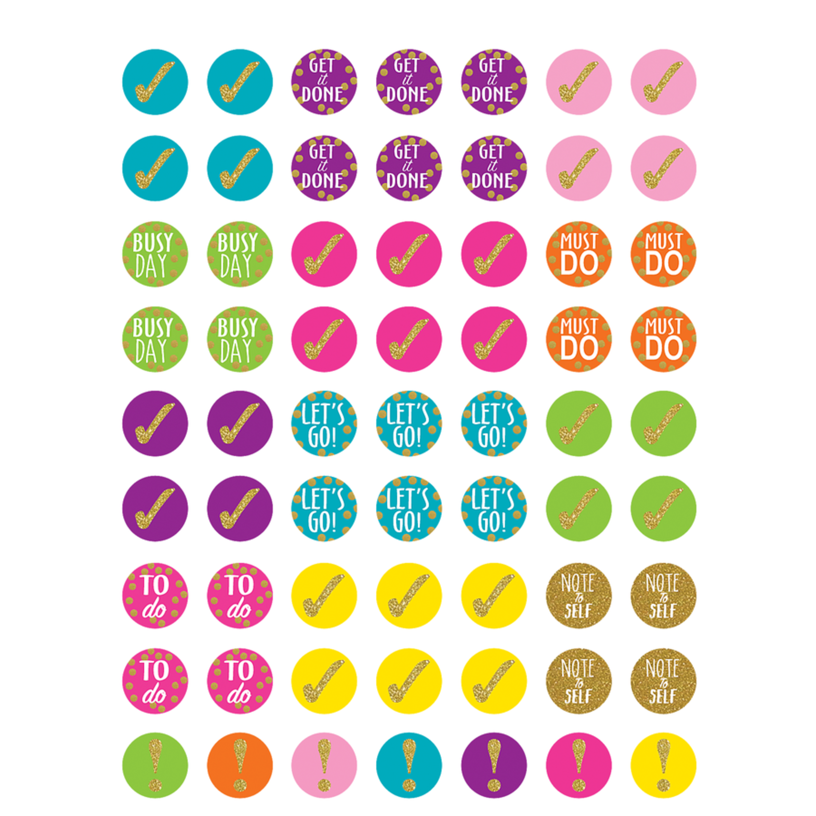 Teacher Created Resources Confetti Planner Mini Stickers [TCR8192]