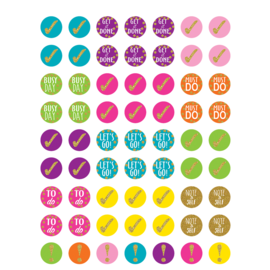 Teacher Created Resources Confetti Planner Mini Stickers