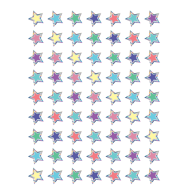 Teacher Created Resources Iridescent Colorful Stars Mini Stickers (D)
