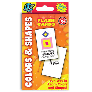 EUREKA 6 PK FLASH CARDS COLORS AND SHAPES