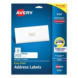 AVERY LABELS INK JET ADDRES 1X4