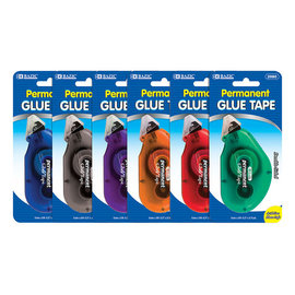 BAZIC BAZIC 8 mm x 8 m Permanent Glue Tape 1 Pack
