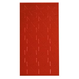 EUREKA 3/4" Red (175) Presto-Stick Foil Star Stickers