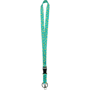 Teacher Created Resources Teal Confetti Lanyard