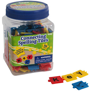 EUREKA Connecting Spelling Tiles