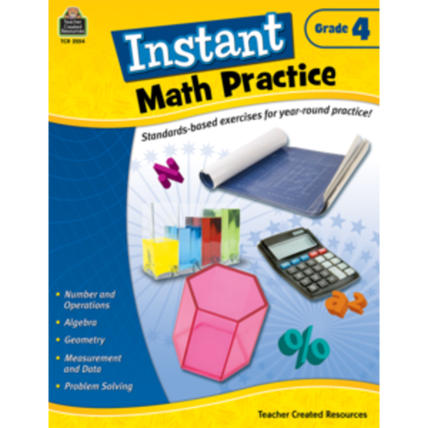 Teacher Created Resources Instant Math Practice Grade 4 [TCR2554]