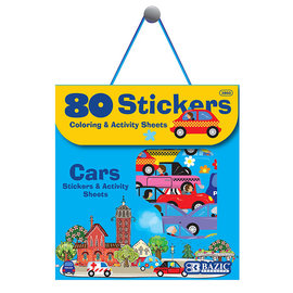 BAZIC BAZIC Car Series Assorted Sticker (80/Bag)