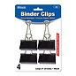 BAZIC BAZIC Large 2 (51mm) Black Binder Clip (4/Pack)