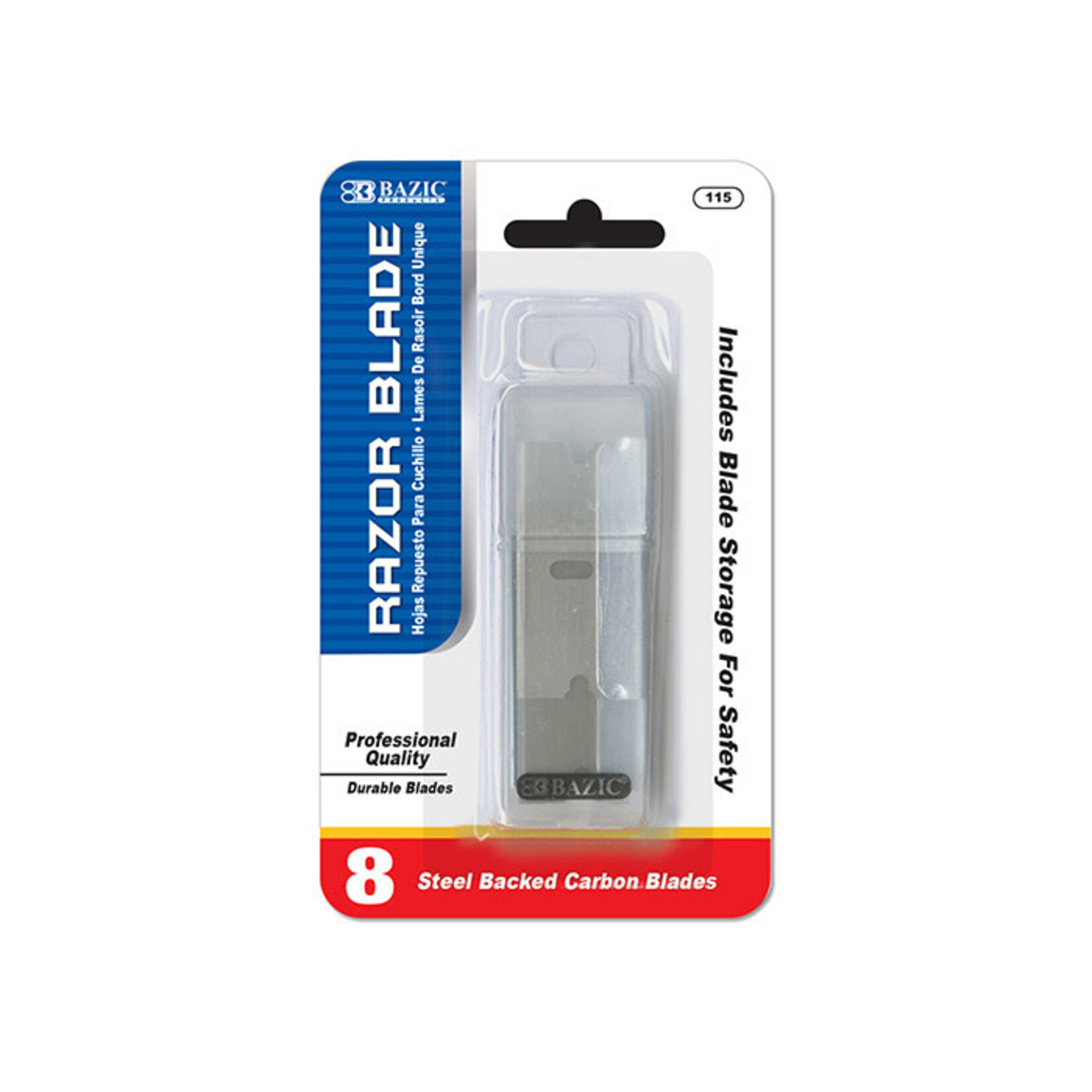 BAZIC BAZIC Razor Replacement Blade with Tube (8/Tube) [115]