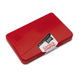 AVERY Carter's Micropore Stamp Pad, 4 1/4 x 2 3/4, Red