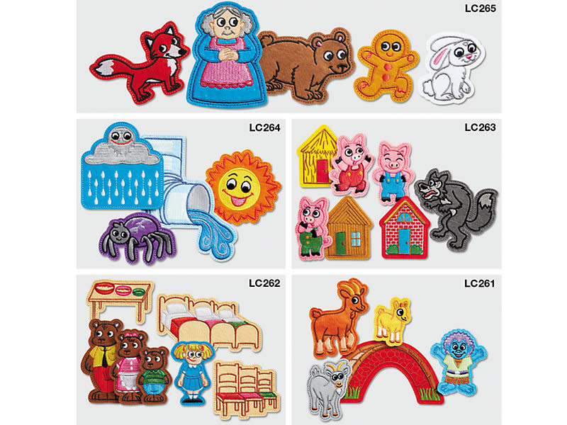 Storytelling Puppets Set 2 School & Office Annex