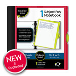 iSCHOLAR iSCHOLAR iQ 1SUB DOUBLE WIRE POLY NOTEBOOK WR 100SH [59902]