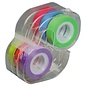 Lee Products Lee Removable Highlighter Tape, 1/2" X 720", Assorted, 6/PK