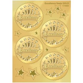 Trend Enterprises Excellence (Gold) Award Seals Stickers