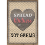 Teacher Created Resources Spread Kindness Not Germs Positive Poster [TCR7511]