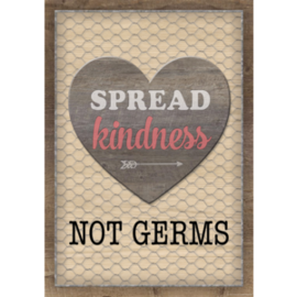 Teacher Created Resources Spread Kindness Not Germs Positive Poster
