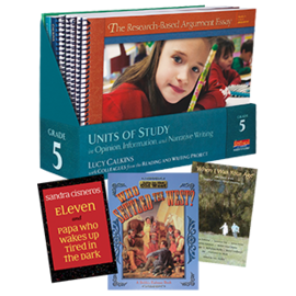 HEINEMANN Units of Study in Opinion, Information, and Narrative Writing, Grade 5 with Trade Book Pack