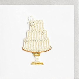 QUILLING CARDS, INC Quilled Wedding Cake Card